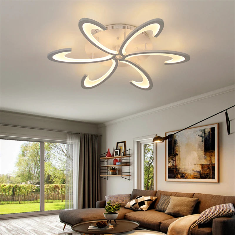 Modern Led Acrylic Ceiling Light Fixture