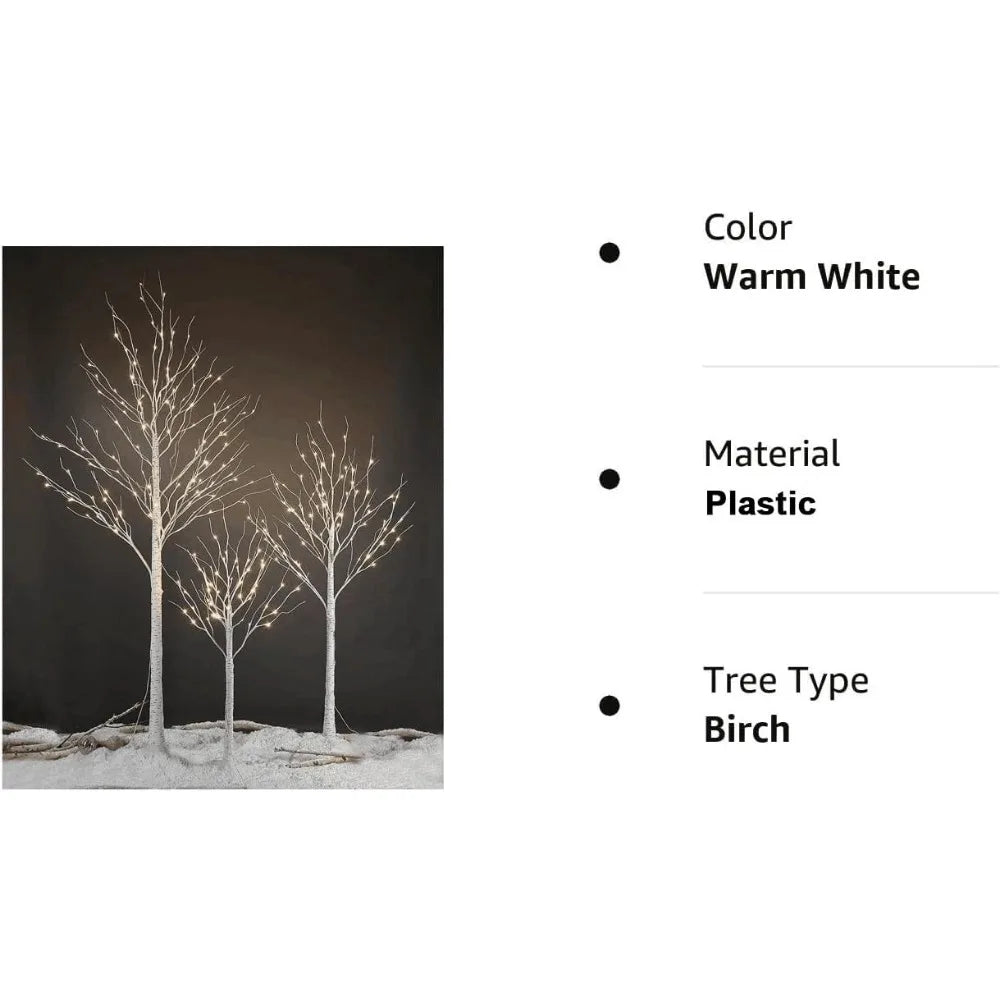 Birch Tree for Indoor and Outdoor Use