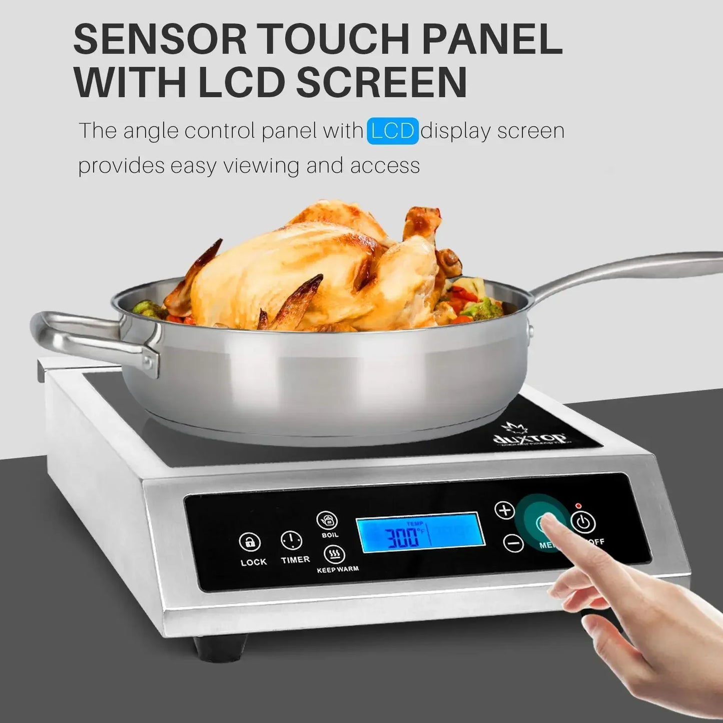 Professional Portable Induction Cooktop