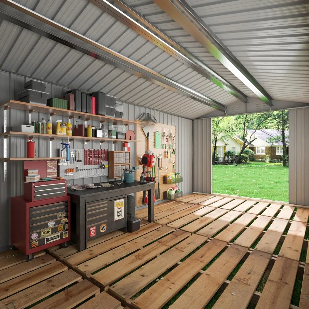 8x12 FT Outdoor Storage Shed