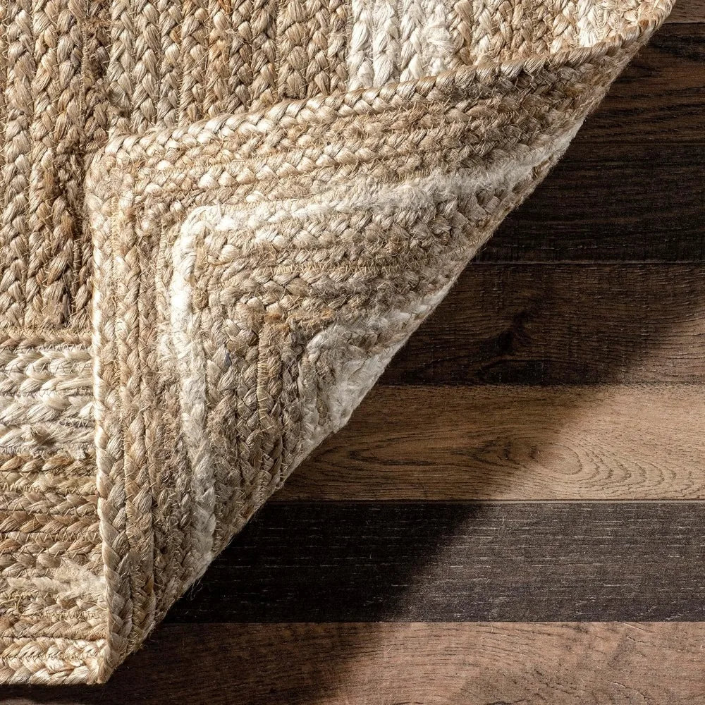 Braided Jute Area Rug