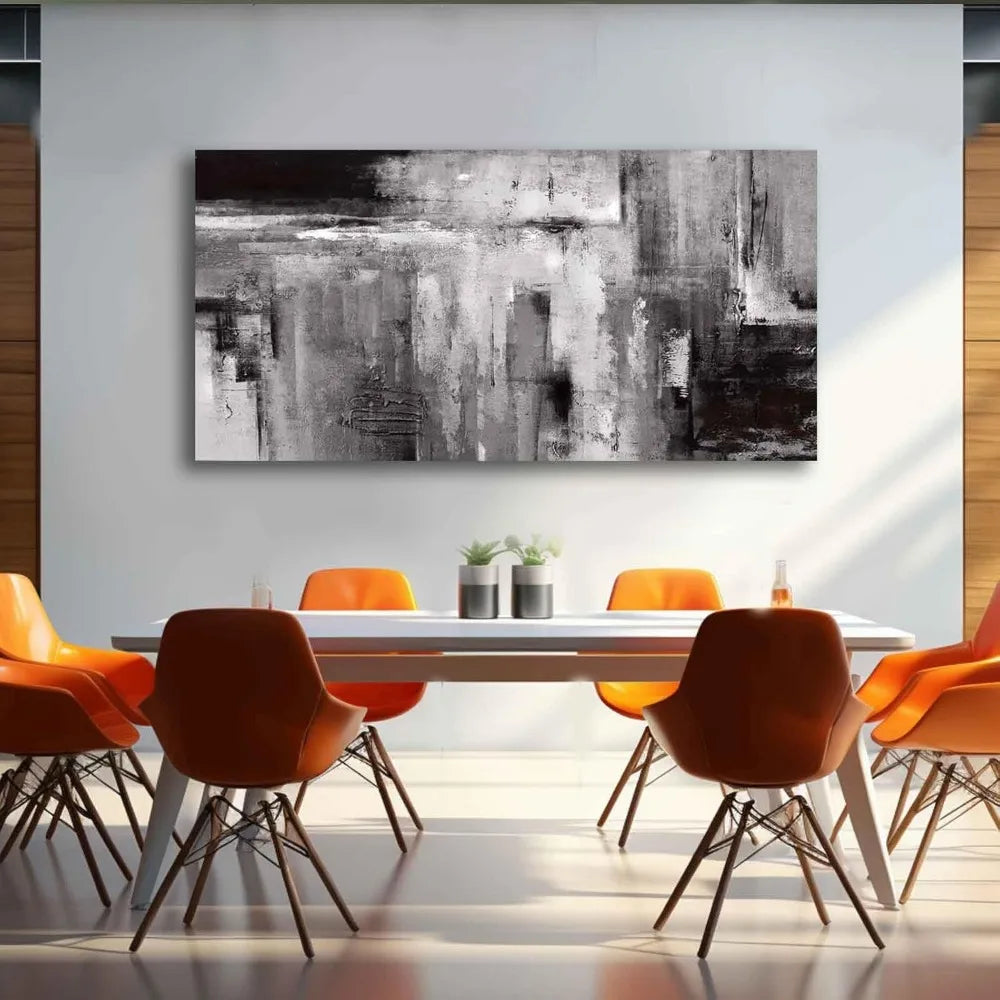 Black Abstract Wall Art