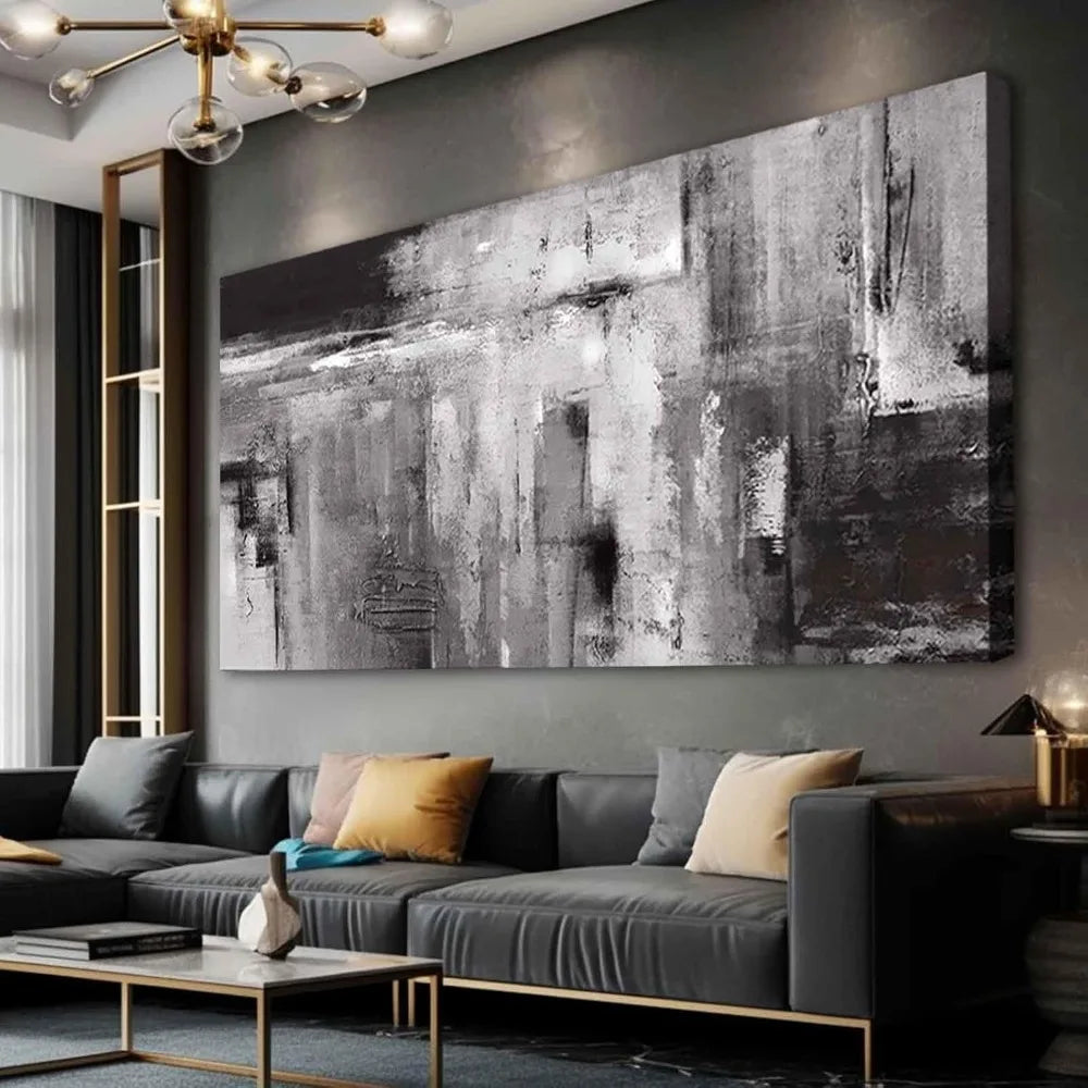 Black Abstract Wall Art