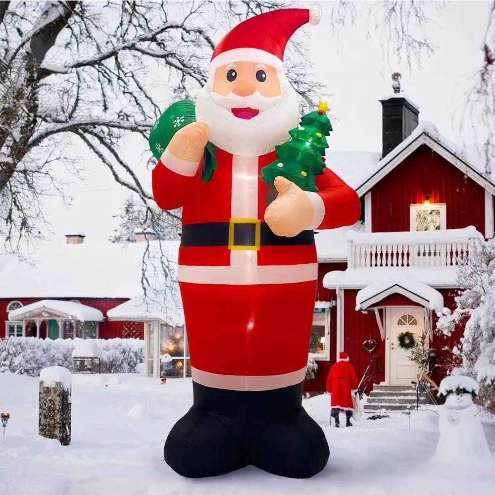 14FT Giant Christmas Inflatables Santa Claus