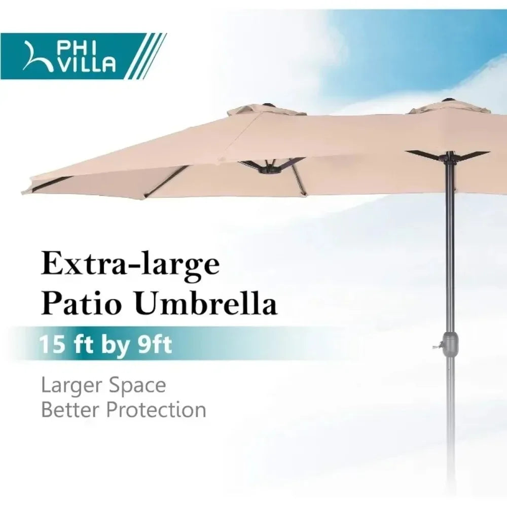 15ft Large Patio Umbrella