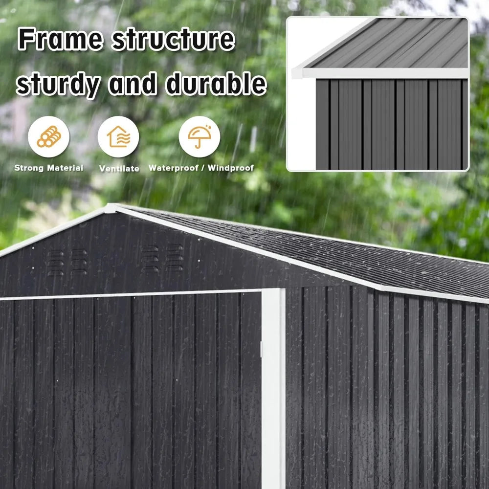 10x10 FT Outdoor Storage Shed