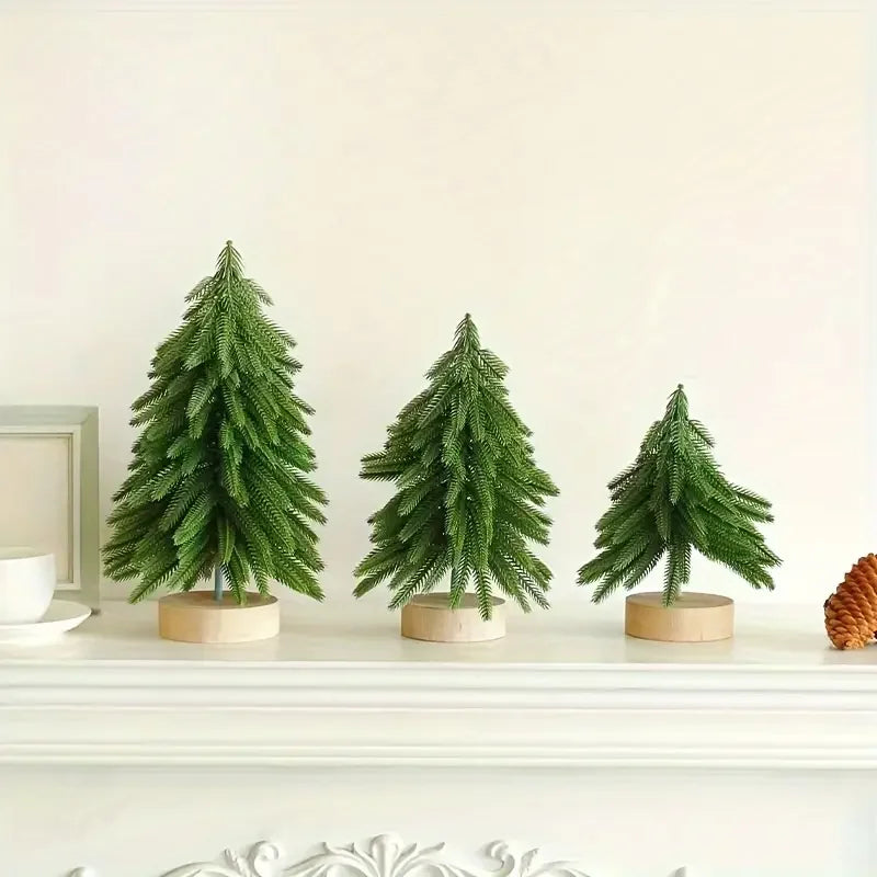 Simulated mini Christmas tree