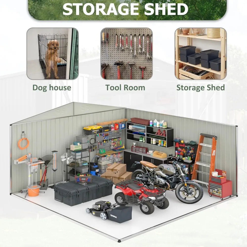 10x14 Outdoor Storage Shed