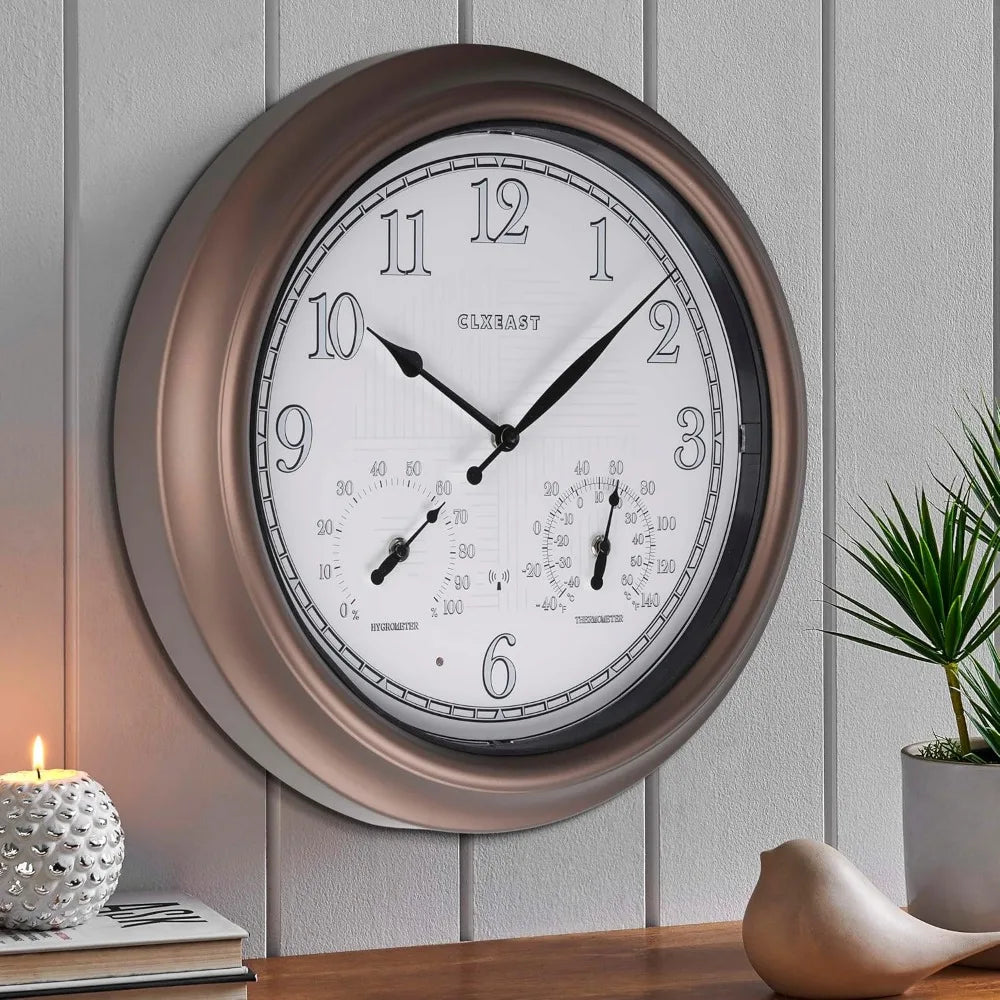 Illuminated Outdoor Indoor  Wall Clock