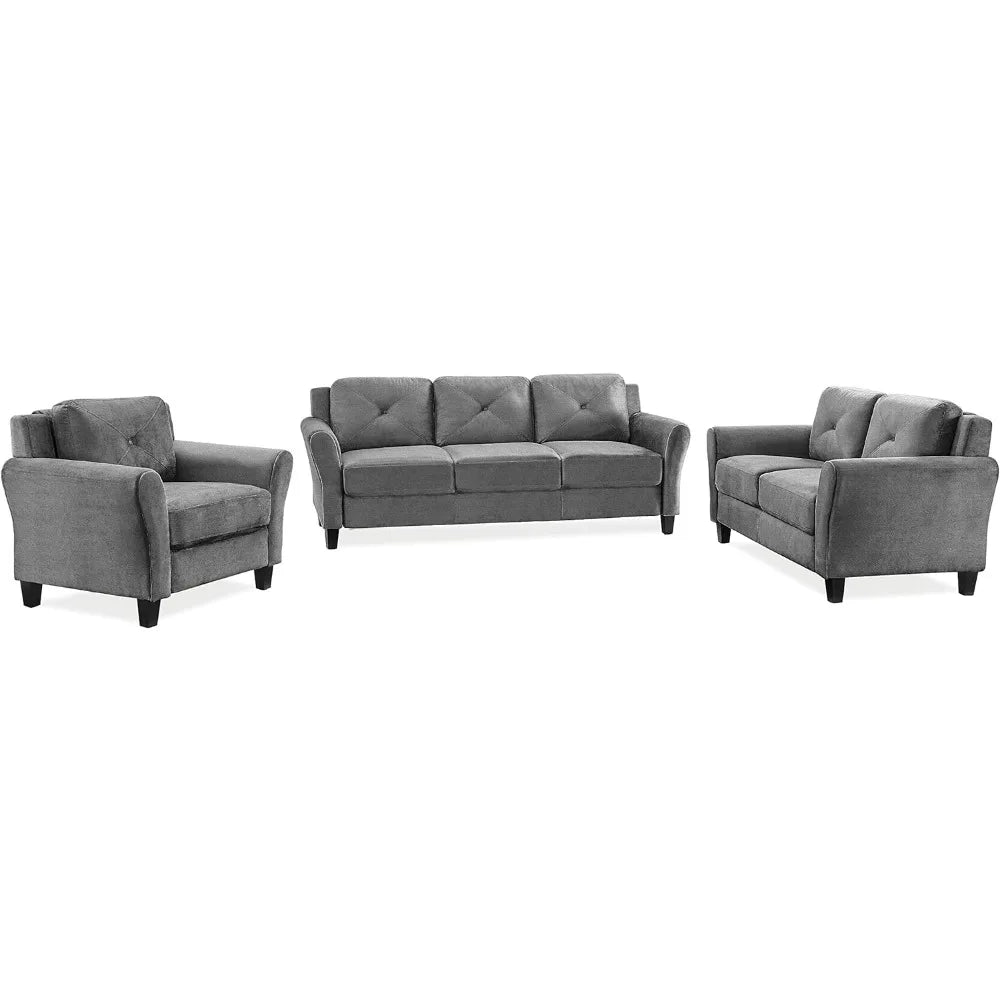 Dark Gray sofa set