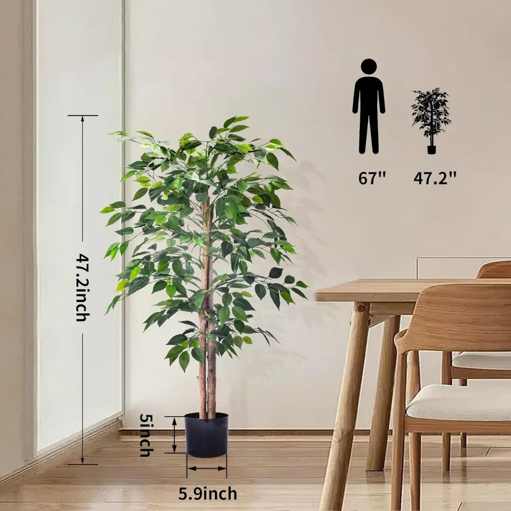 2Pack Artificial Ficus Trees