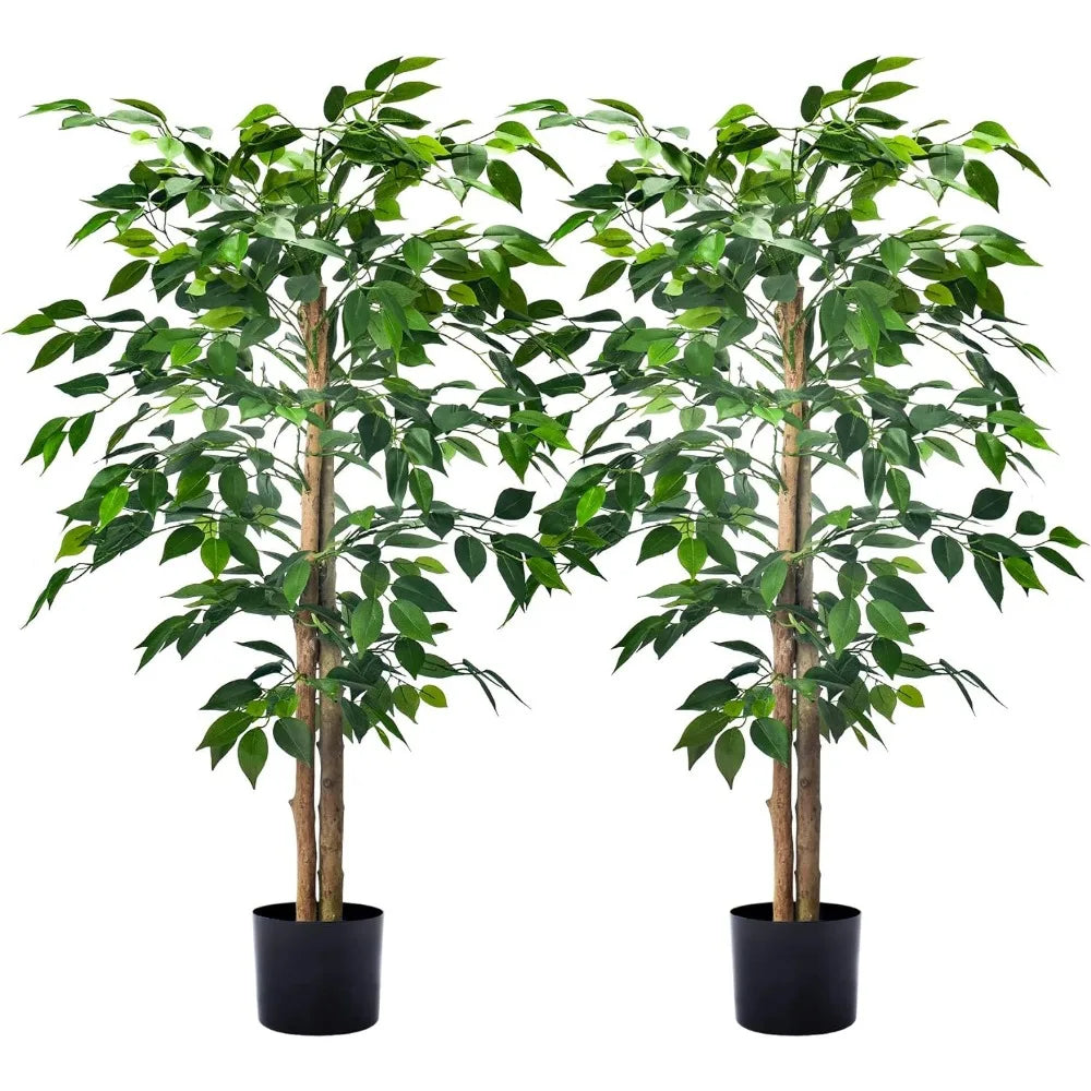 2Pack Artificial Ficus Trees