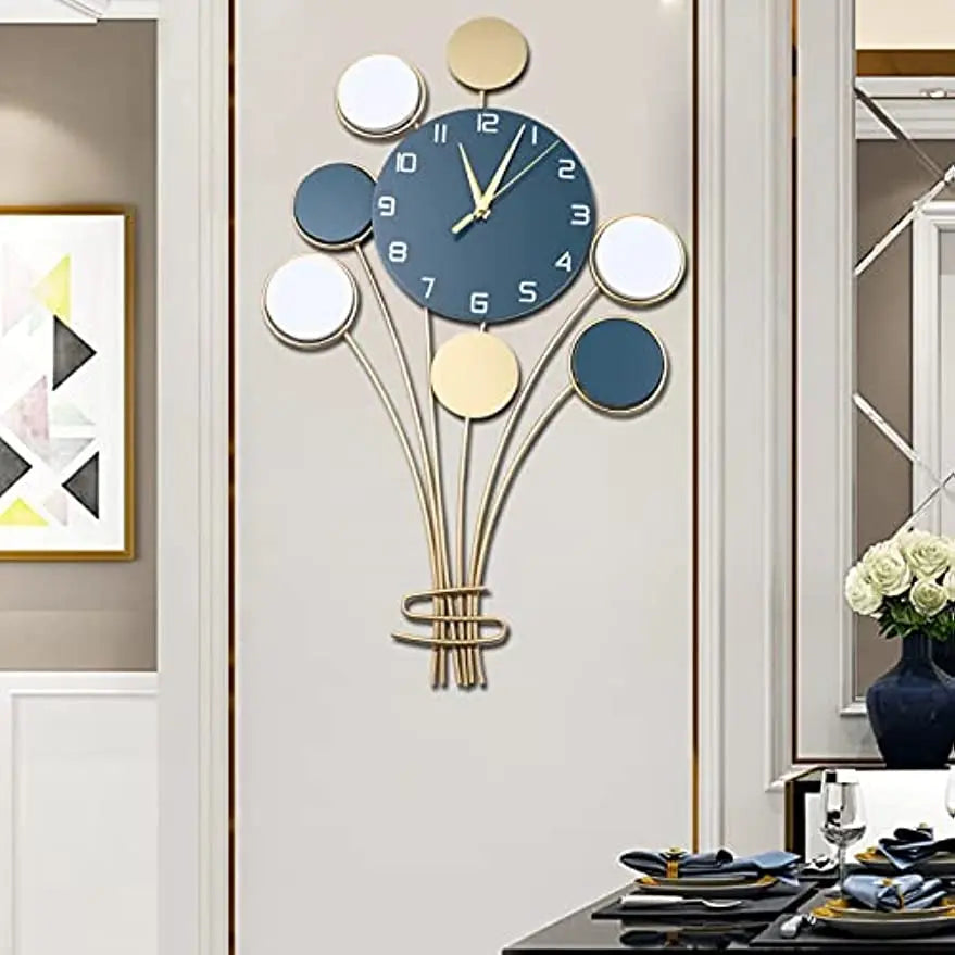 Large  Modern Silent Non Ticking Wall Clock