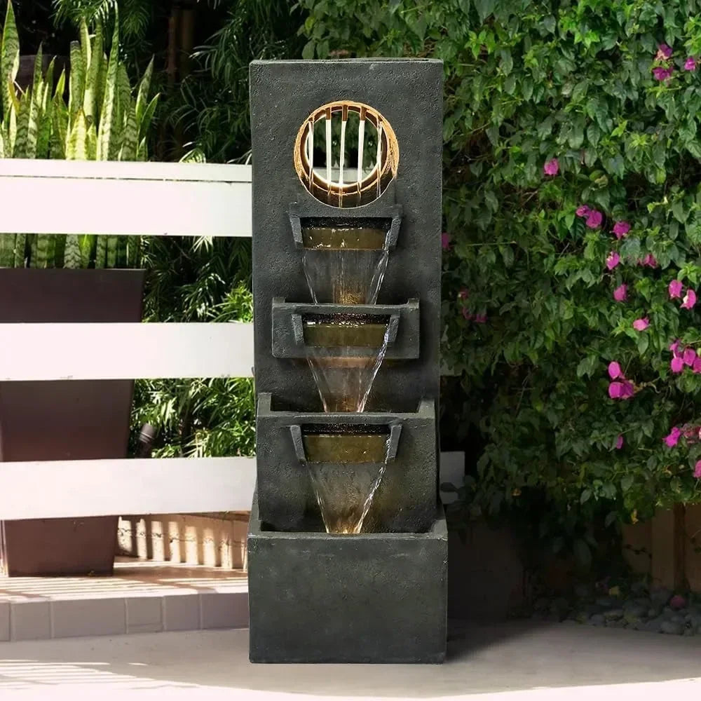 Outdoor Waterfall Fountain