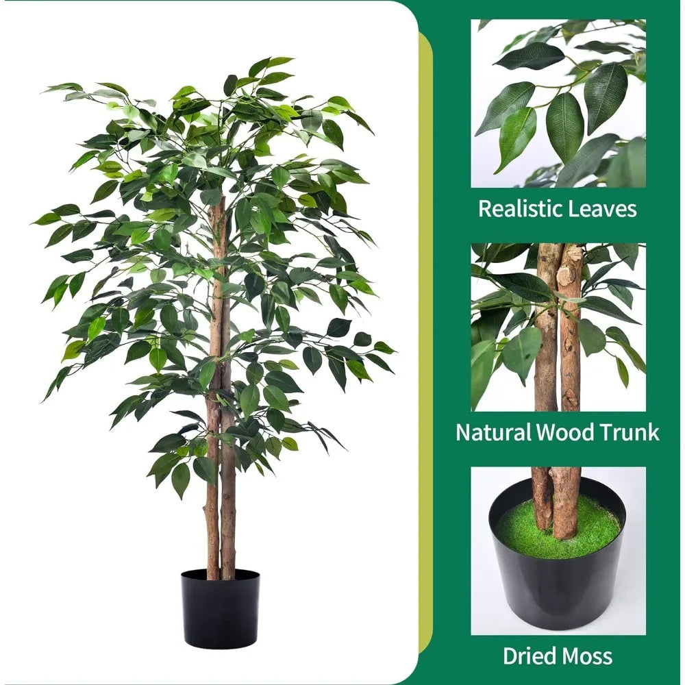 2Pack Artificial Ficus Trees