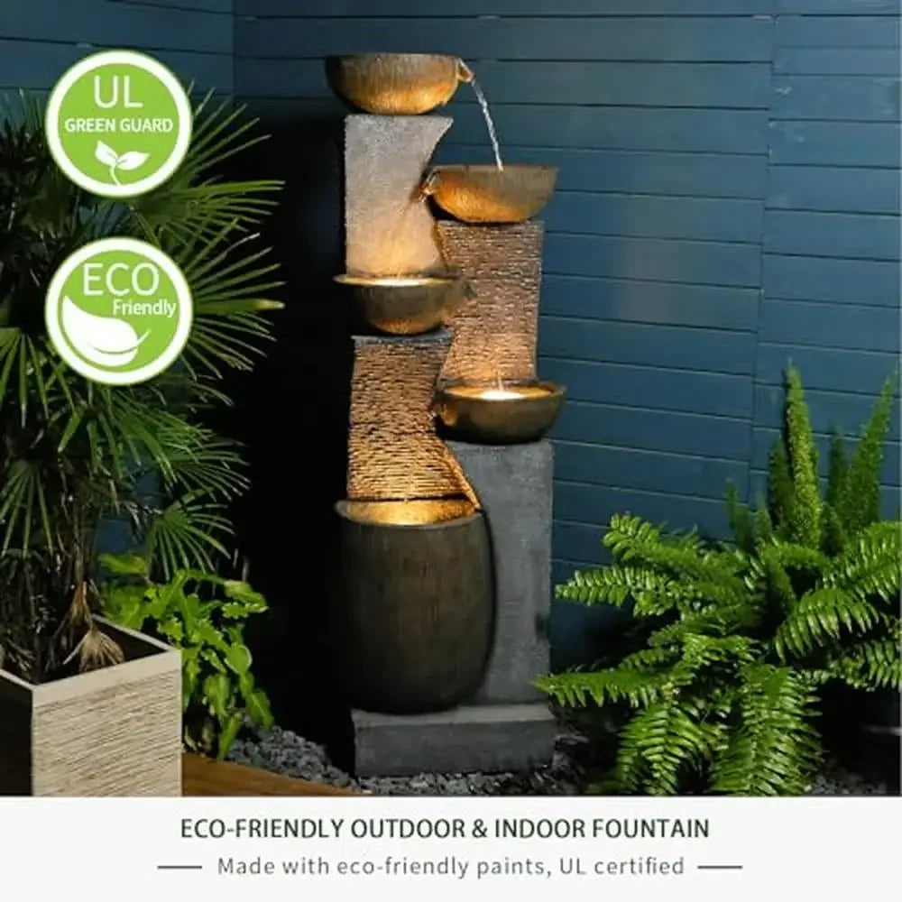 Modern Outdoor Water Fountain