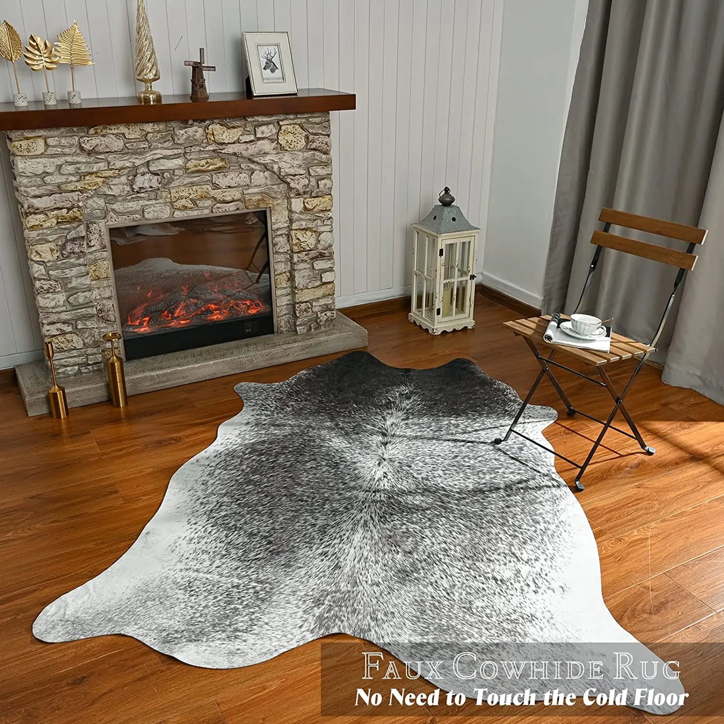 Faux Cowhide Rug