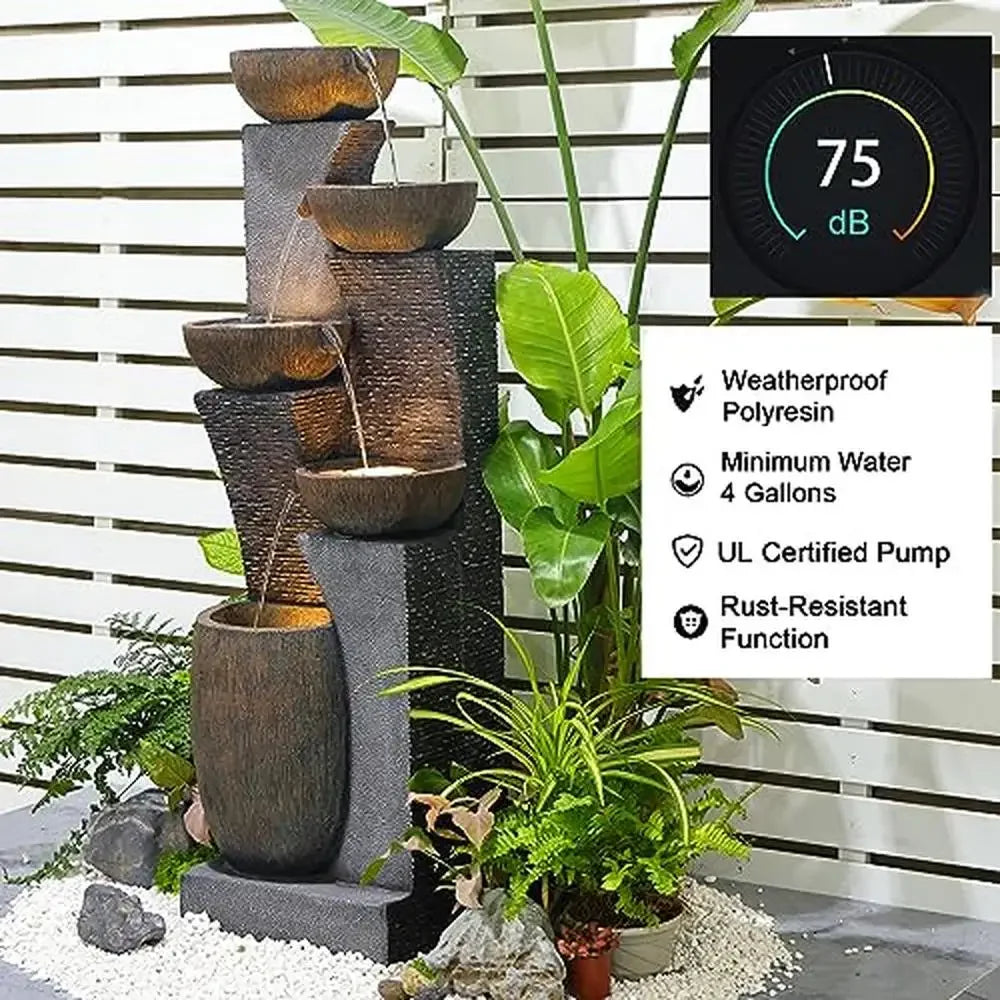 Modern Outdoor Water Fountain