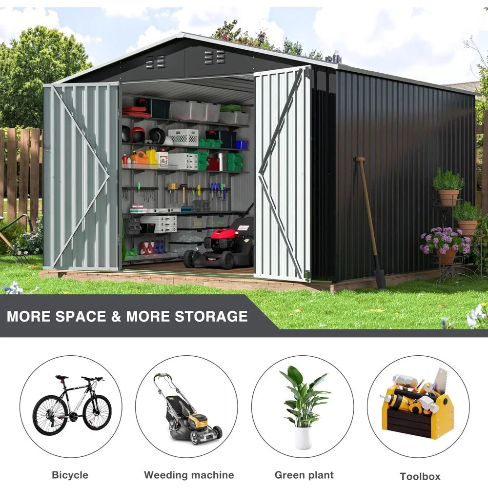 10x10 FT Outdoor Storage Shed