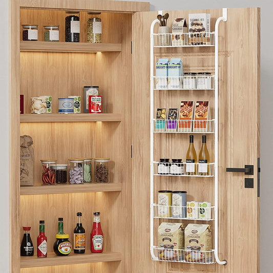 6-Tier Adjustable Pantry Organization Storage