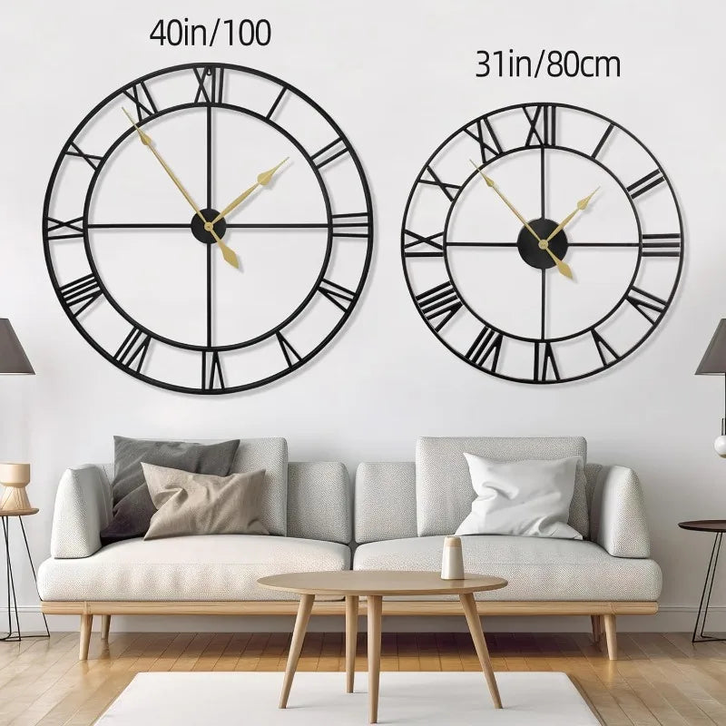 Large Modern Wall Clock