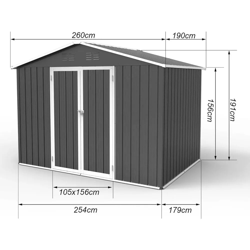 Metal Outdoor Storage Shed