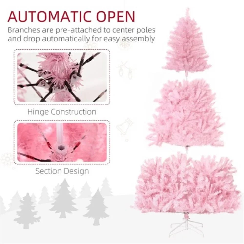 Christmas Tree, pink color