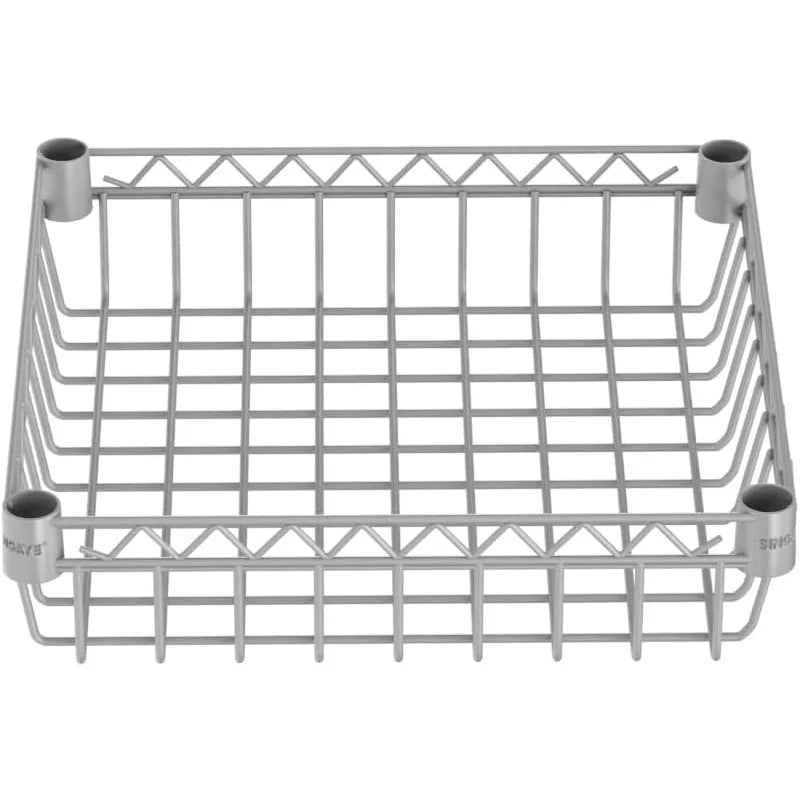 6 Tier Wire Shelving Unit with Baskets