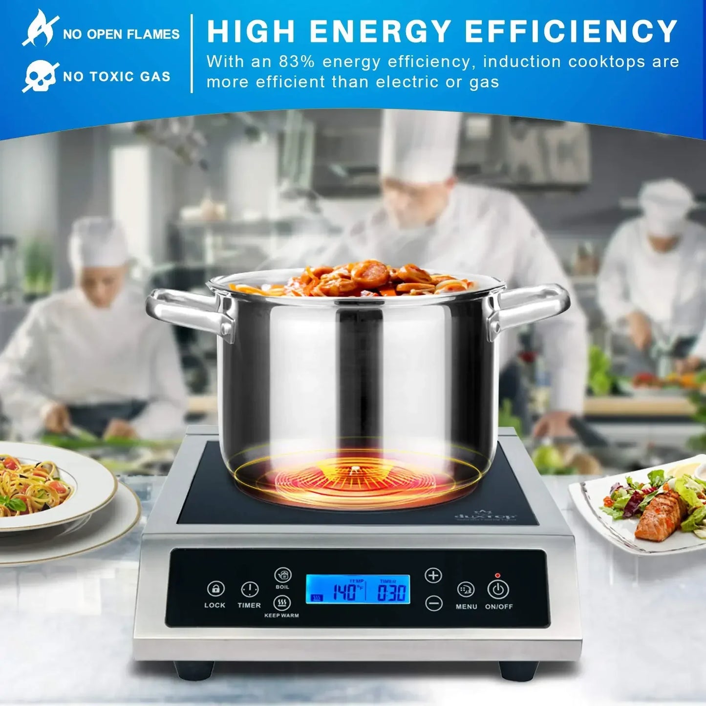 Professional Portable Induction Cooktop