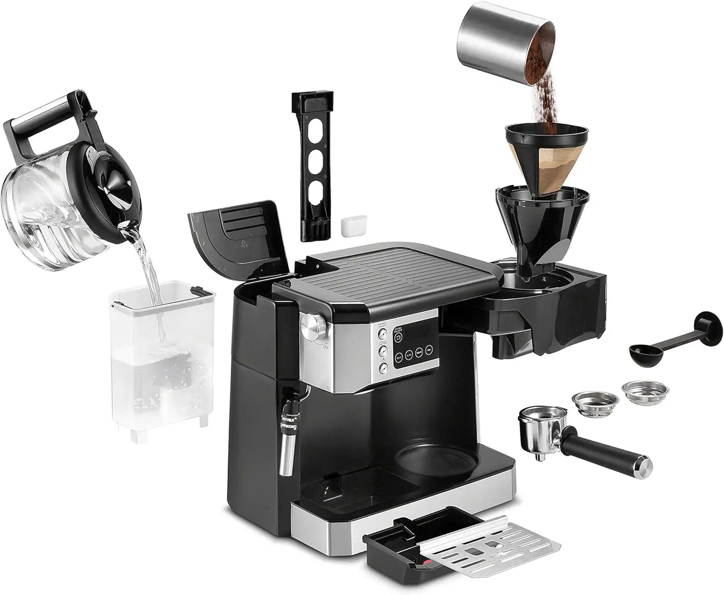 Combination Coffee Maker & Espresso Machine