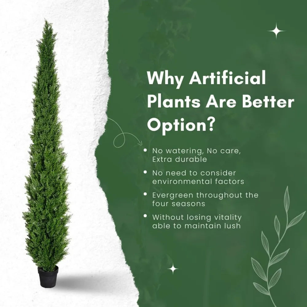 Artificial Cedar Topiary Tree