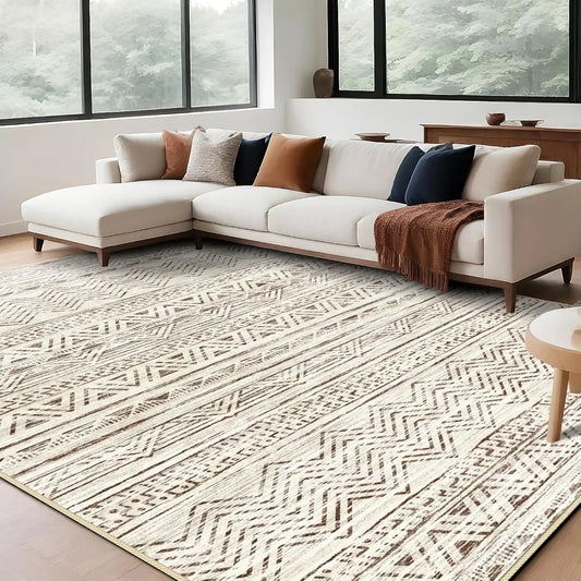 Moroccan Washable Area Rug