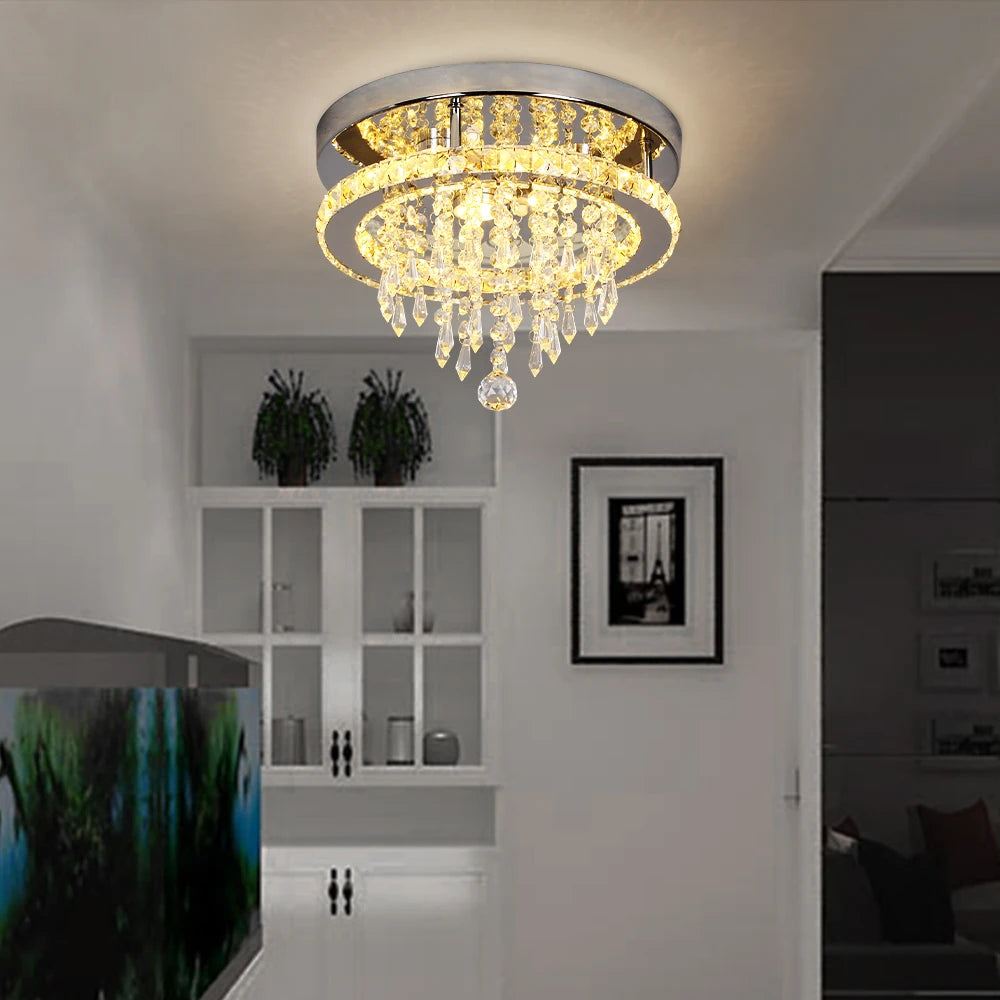 Luxury Crystal Modern LED Ceiling Chandelier