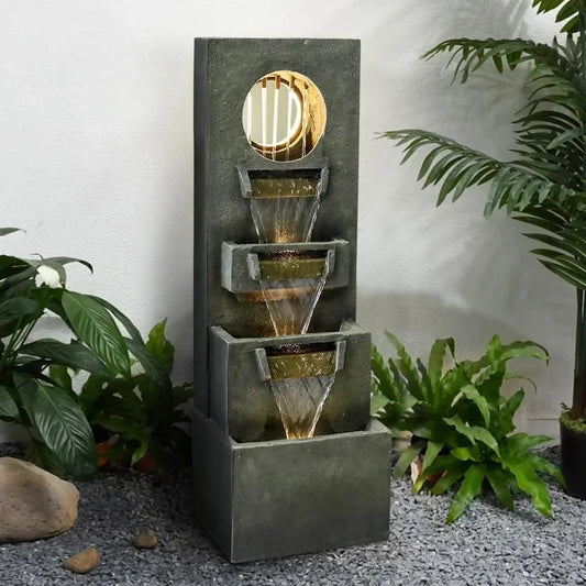 Outdoor Waterfall Fountain