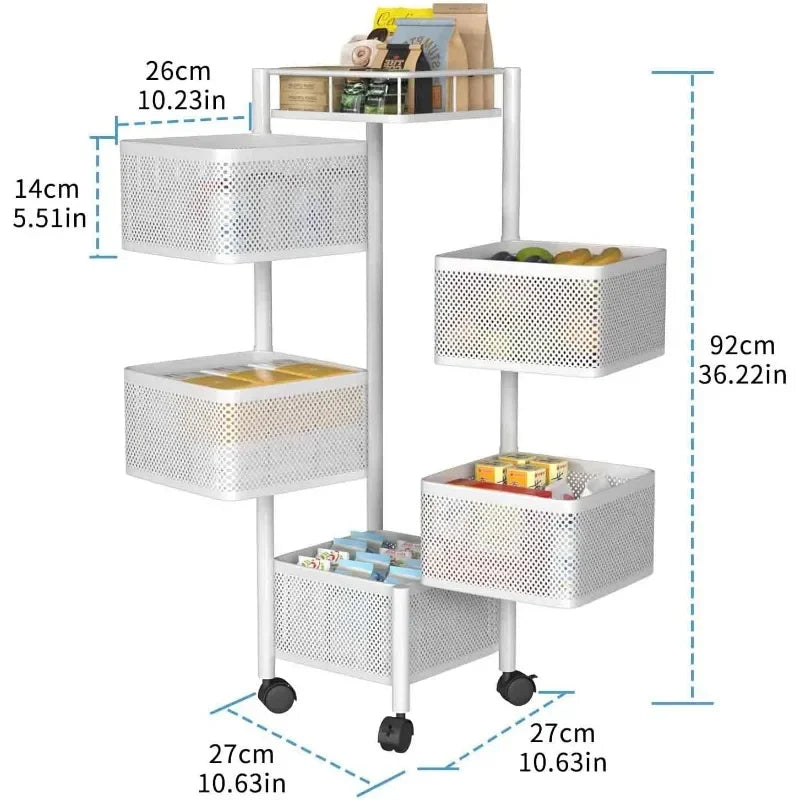 Rotating Storage Rack