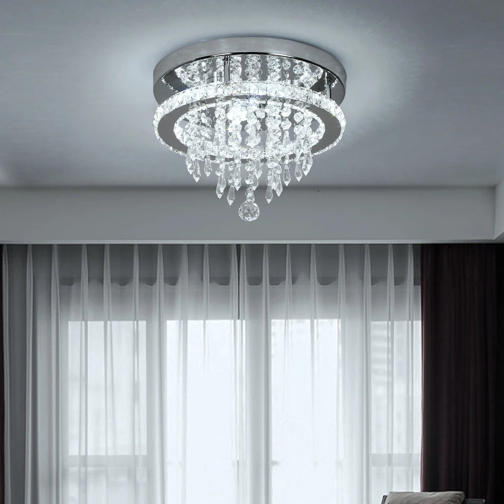 Luxury Crystal Modern LED Ceiling Chandelier