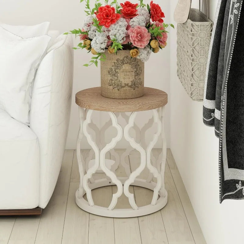 Rustic Farmhouse End Table