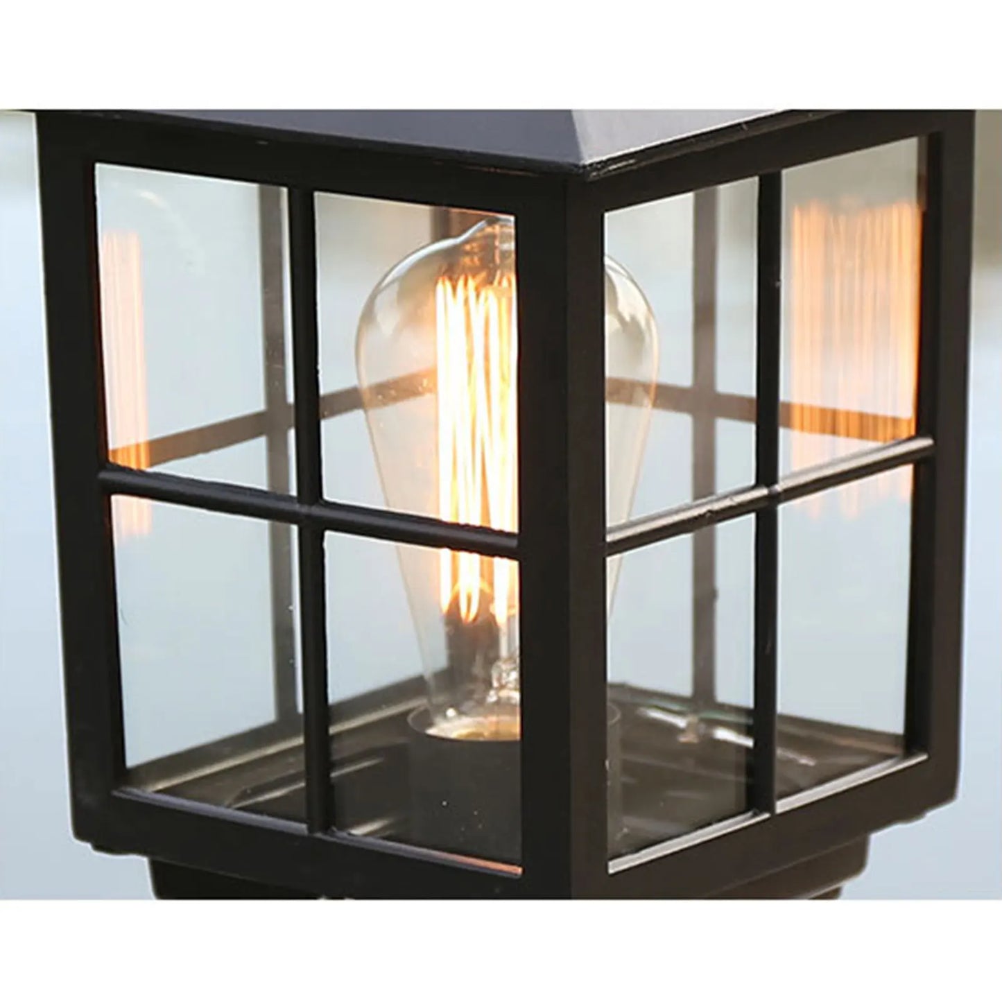 Outdoor Waterproof Post Light Villa Column Lamp