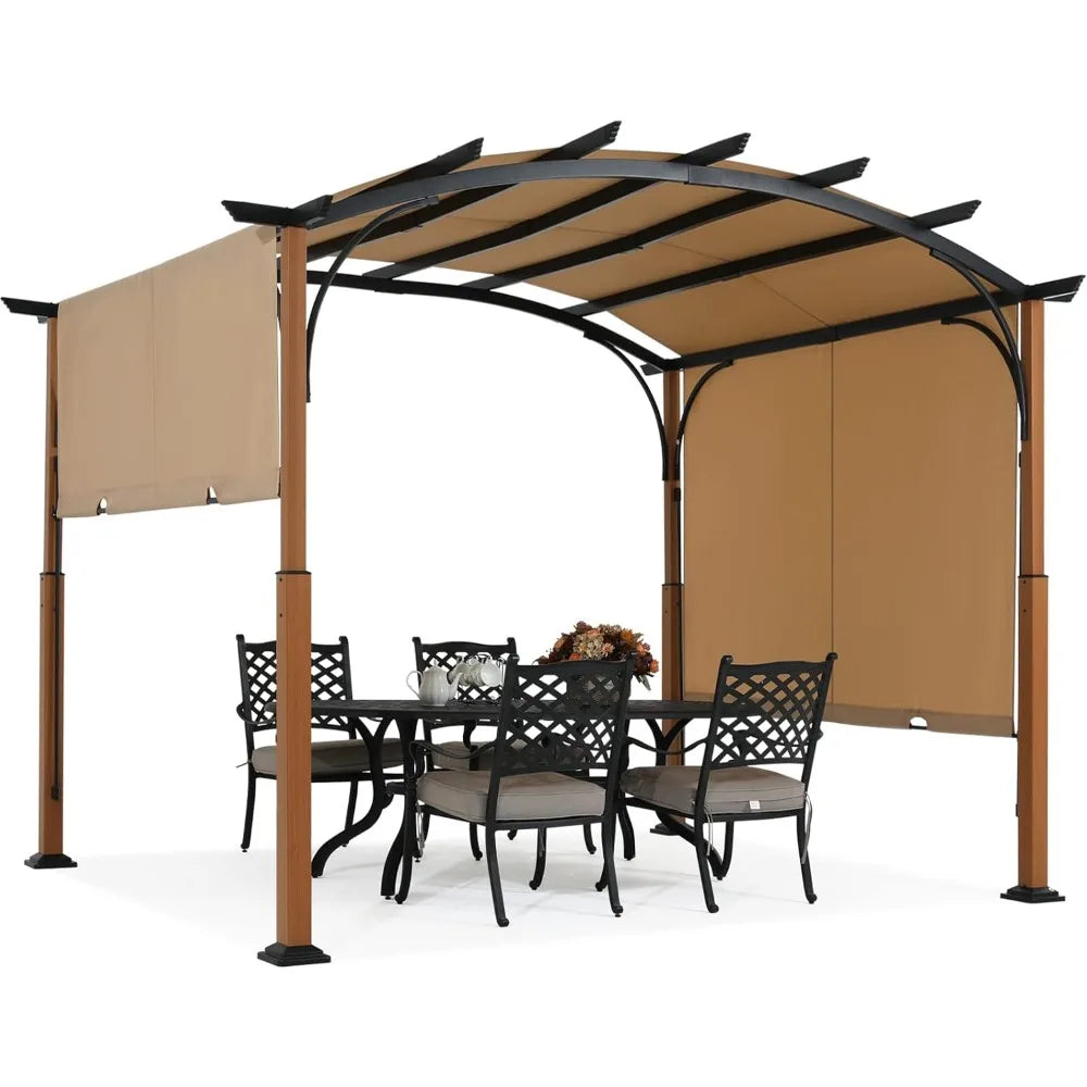 10' X 12' Outdoor Retractable Pergola