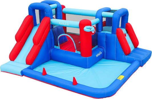 Inflatable Kids Double Slide Bounce House