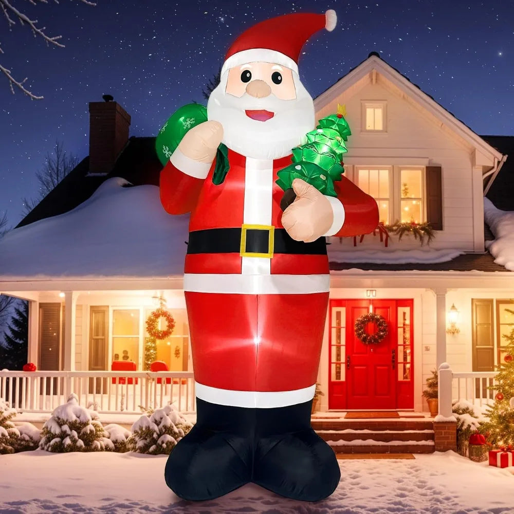 14FT Giant Christmas Inflatables Santa Claus